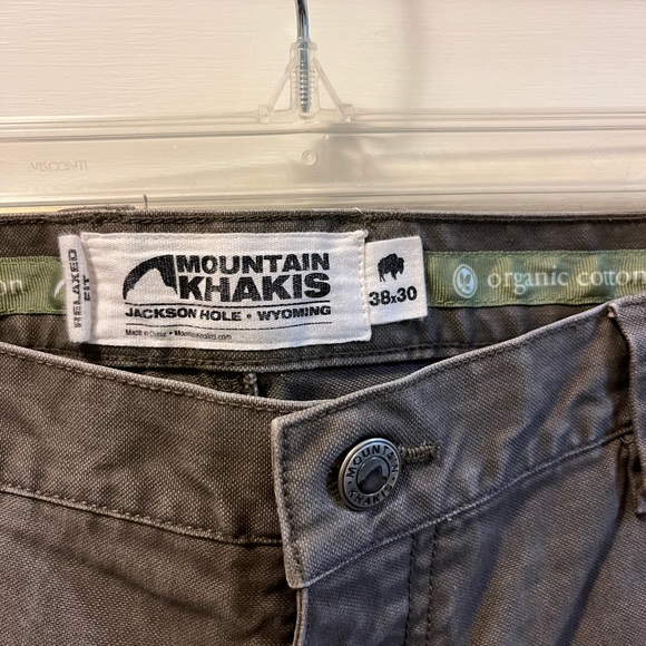 Mountain Khakis 38x30 Chocolate - Picture 2 of 4